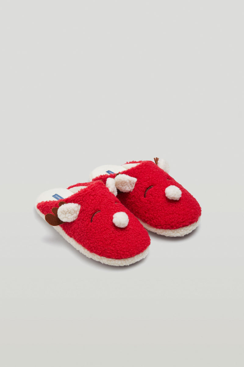 Slippers Christmas woman