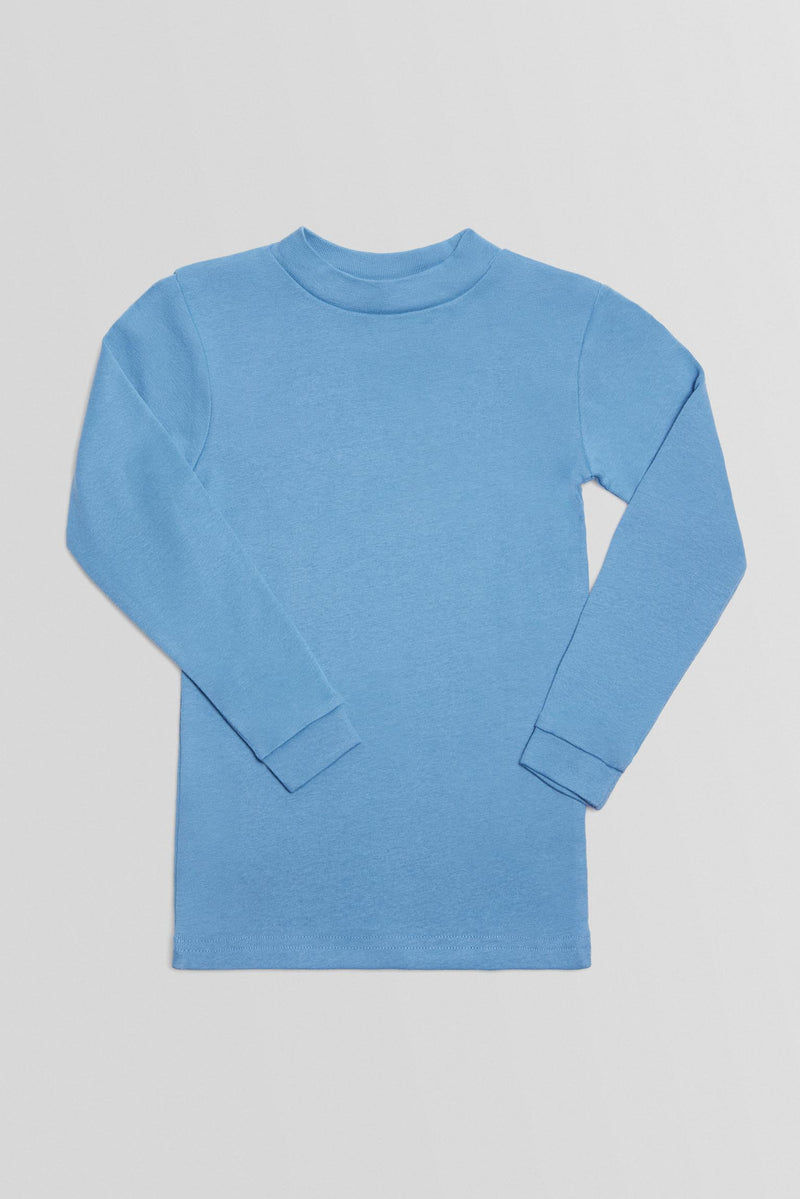 18308 camiseta interior manga larga niño - Azul