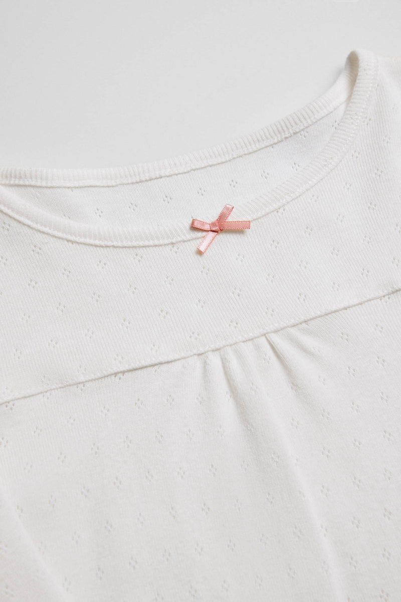18315-2-camiseta-infantil-ysabel-mora-blanco - Blanco
