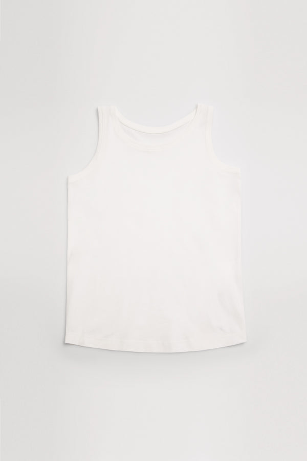 18326-1-camiseta-tirantes-infantil-ysabel-mora-blanco - Blanco