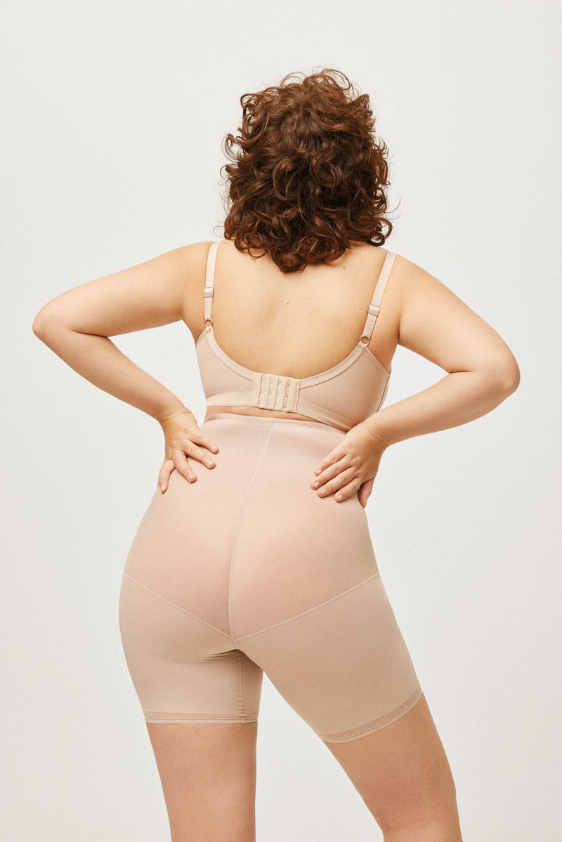Armhole shaping body with panty and bra, Silene Fajas