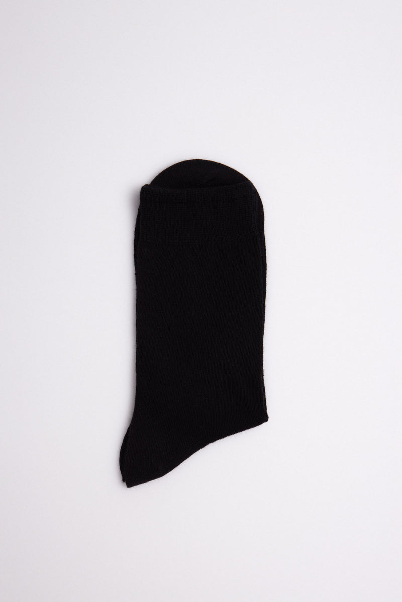 Calcetines largos de algodón con puntos negros