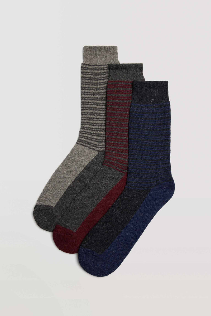 Angora socks 3 pack