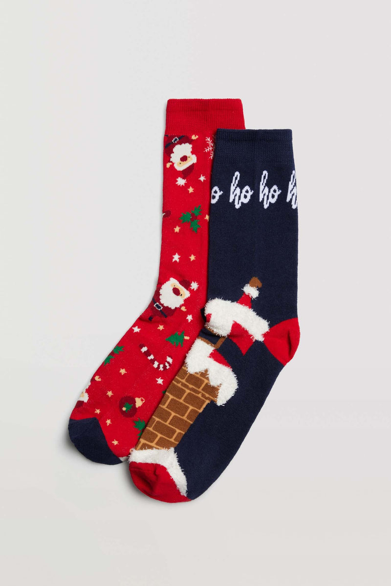 Calcetines hombre Navidad pack de 2 – Ysabel Mora