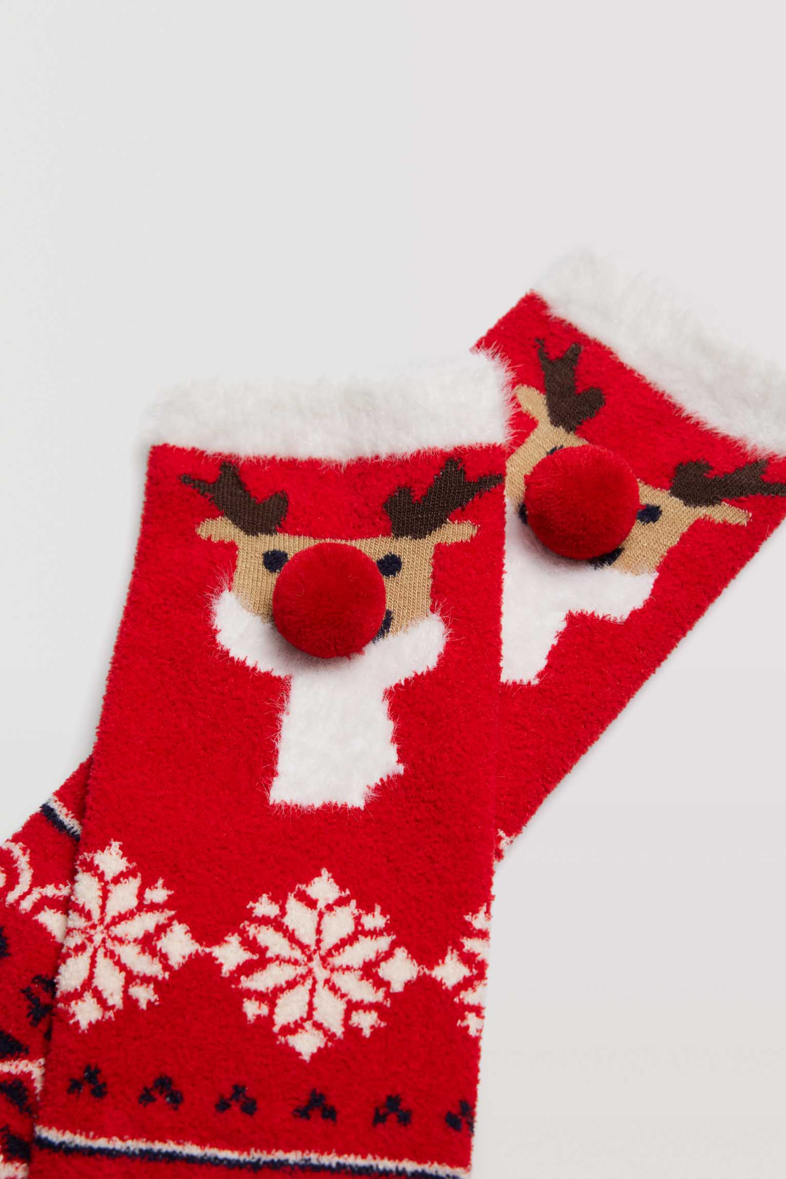 Men's non-slip Christmas socks