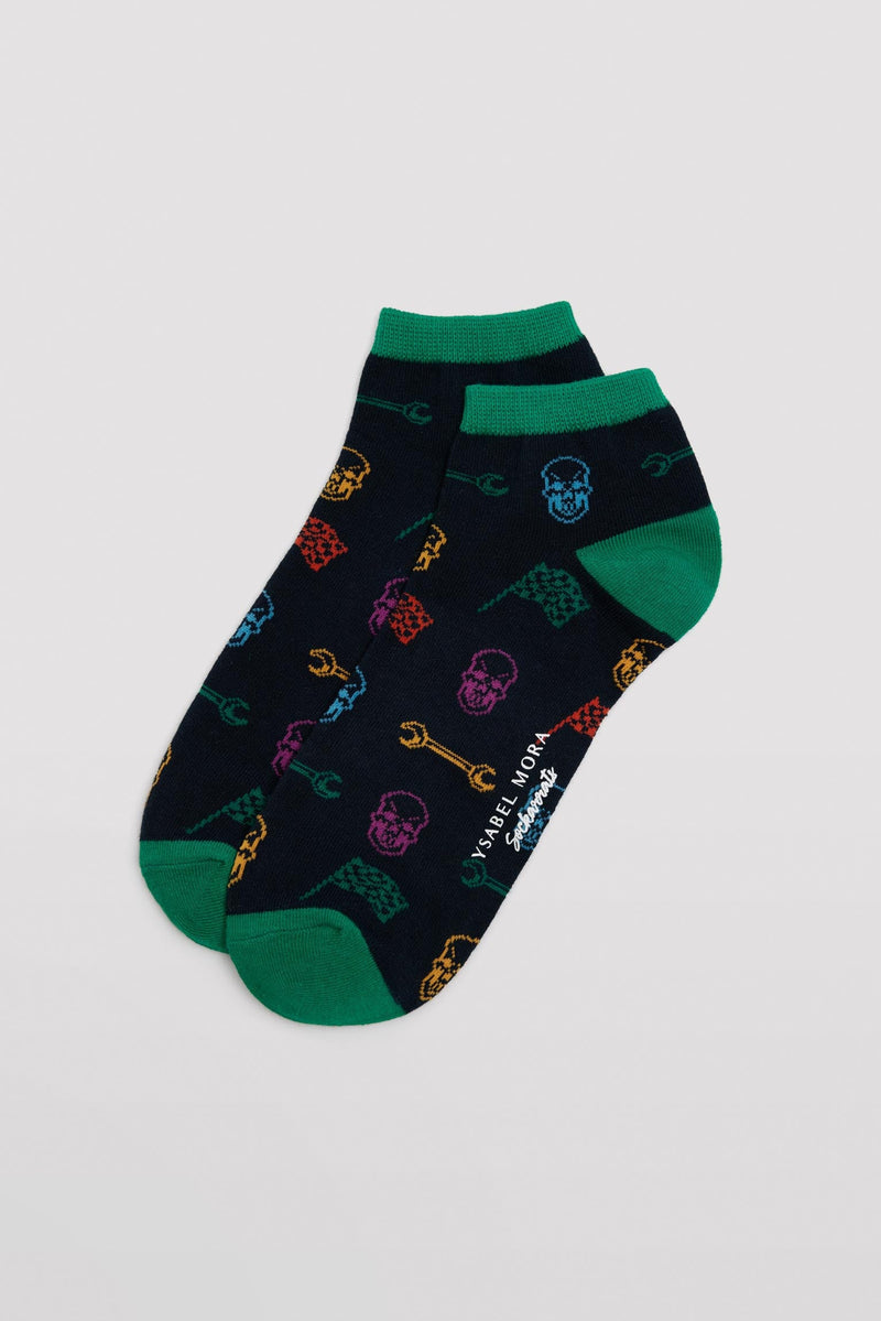 Various printed short socks Sockarrats pack of 4