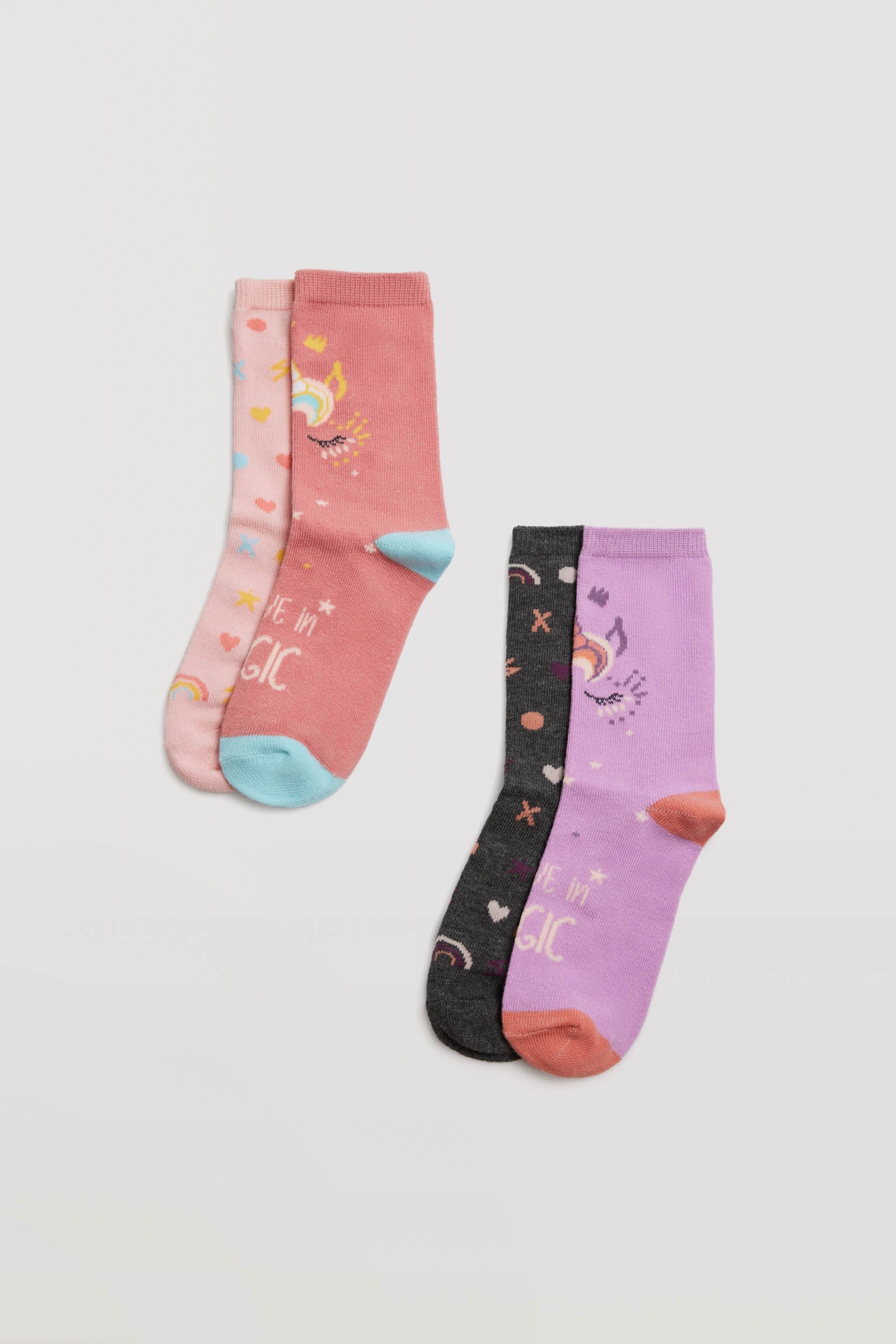 32525-1-pack-calcetines-infantil-girl-ysabel-mora - Multicolor