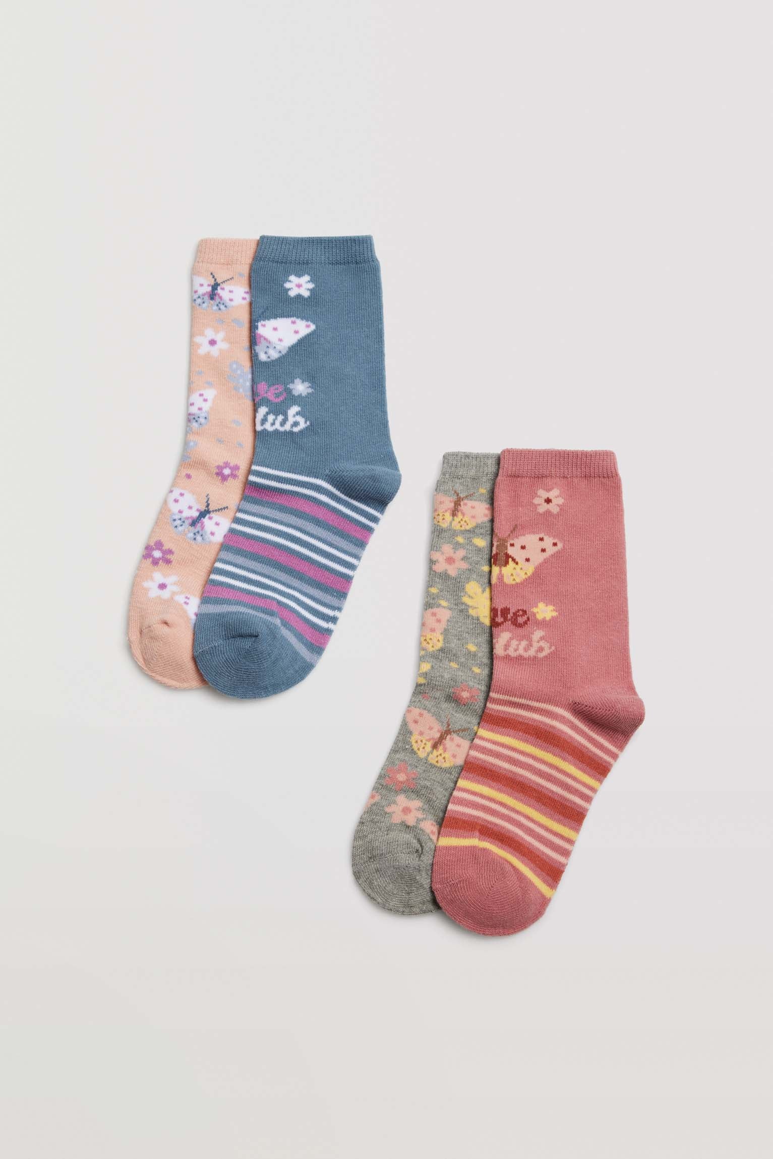 Calcetines infantiles pack de 4