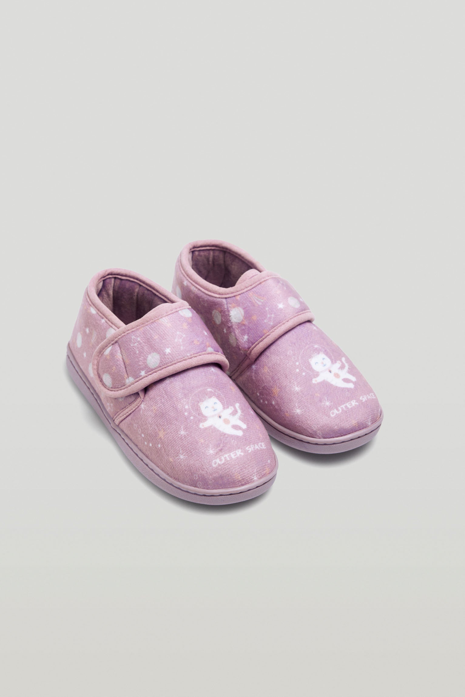 Outer Space children's house slippers