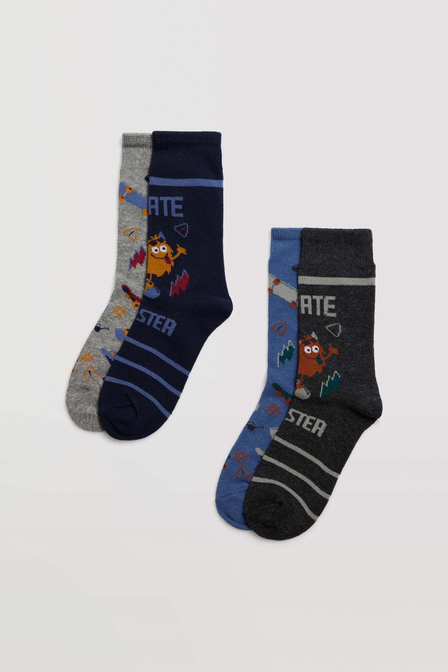 Calcetines infantiles pack de 4