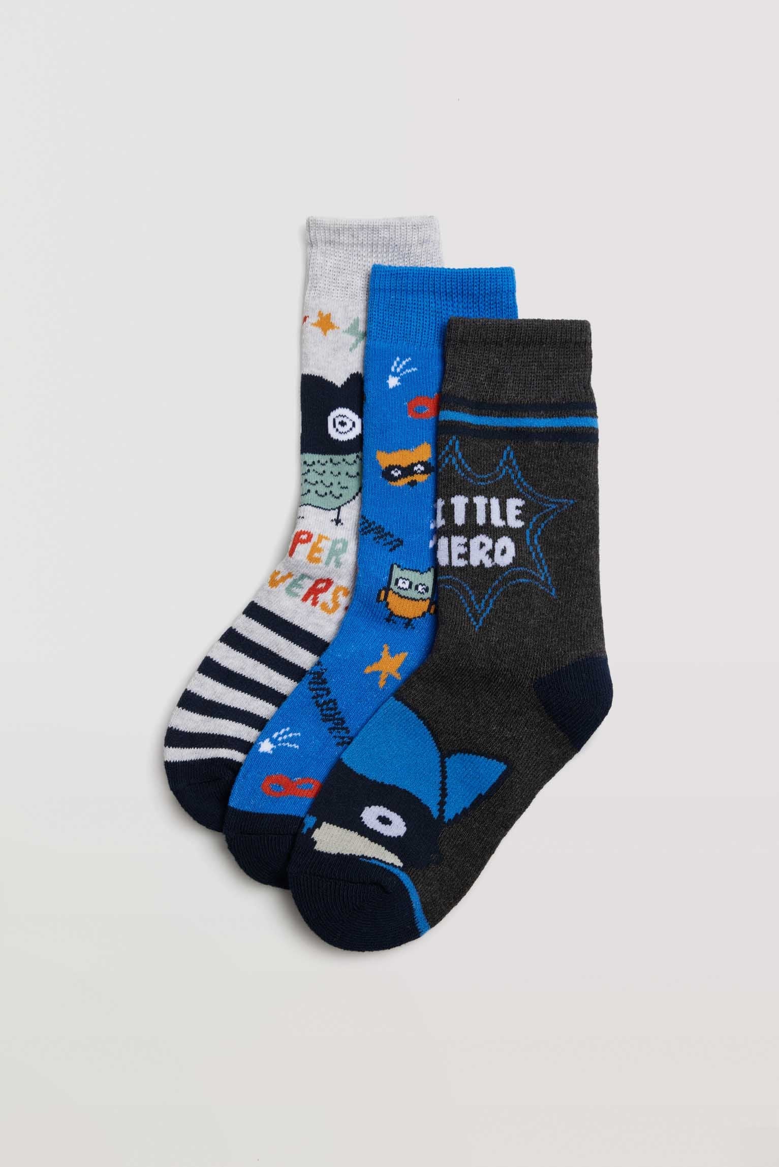 Happy socks Calcetines 3-Pack Classic Multi-Color Set Azul