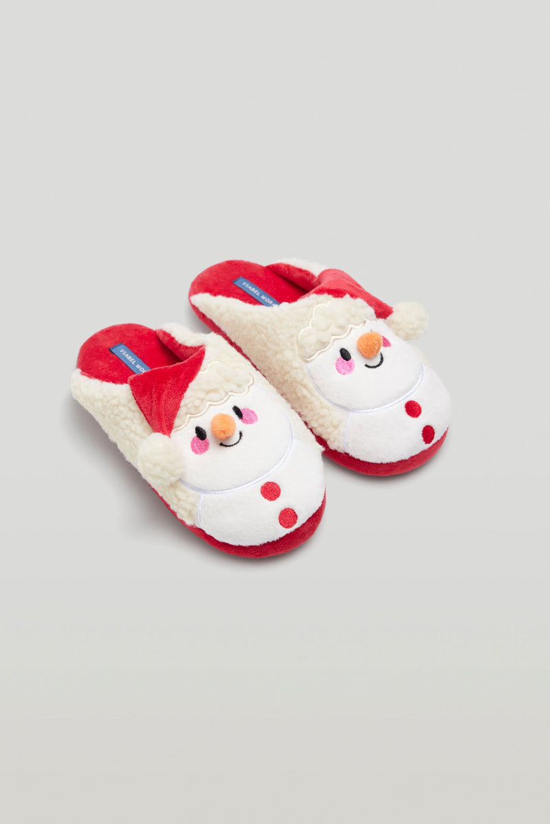 Zapatillas de casa infantiles Navidad