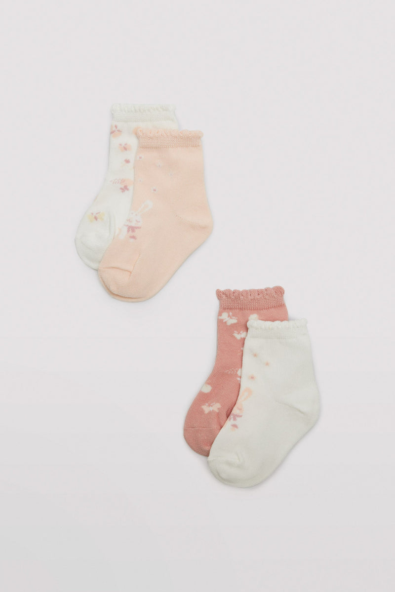 52833KIT-1-pack-calcetines-bebe-estampados-ysabel-mora - Multicolor