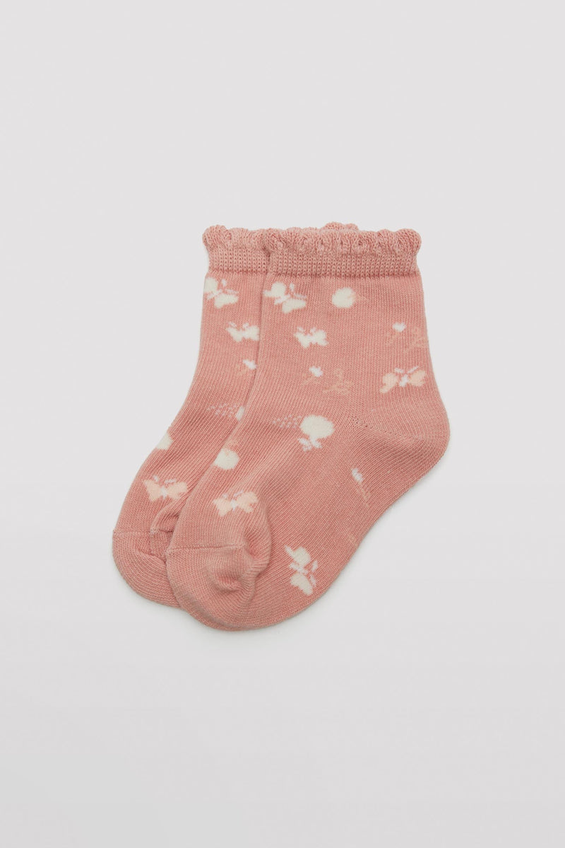 52833KIT-7-calcetines-bebe-estampados-ysabel-mora - Multicolor