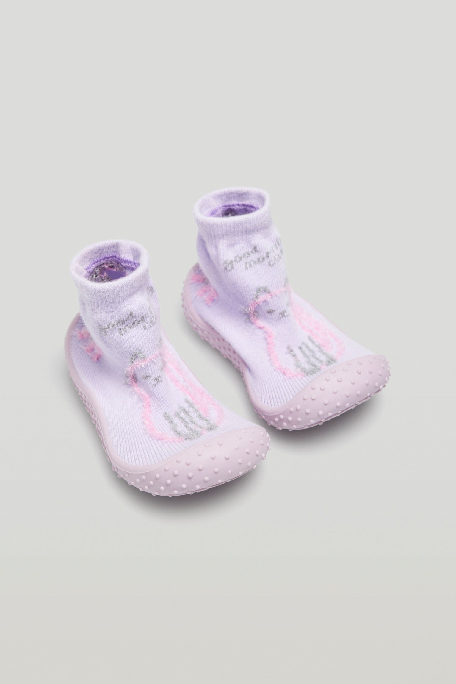 Baby first steps sock slipper