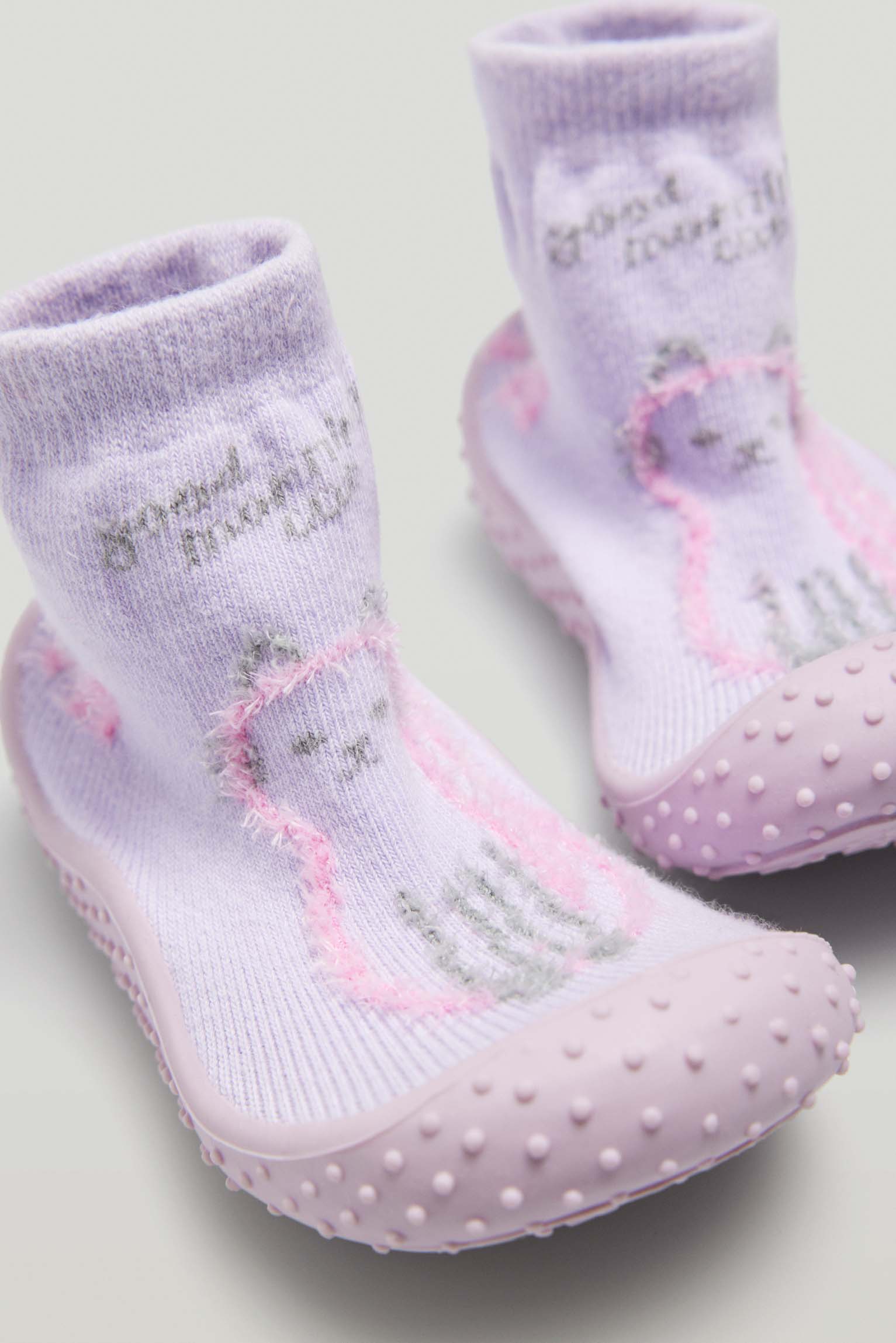 Baby first steps sock slipper