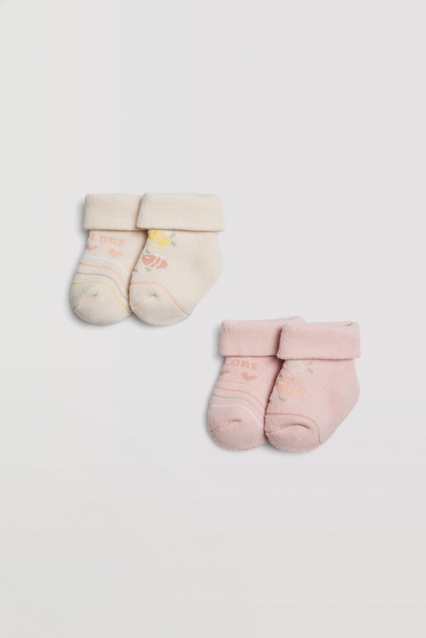 Calcetines recién nacido térmicos pack de 4