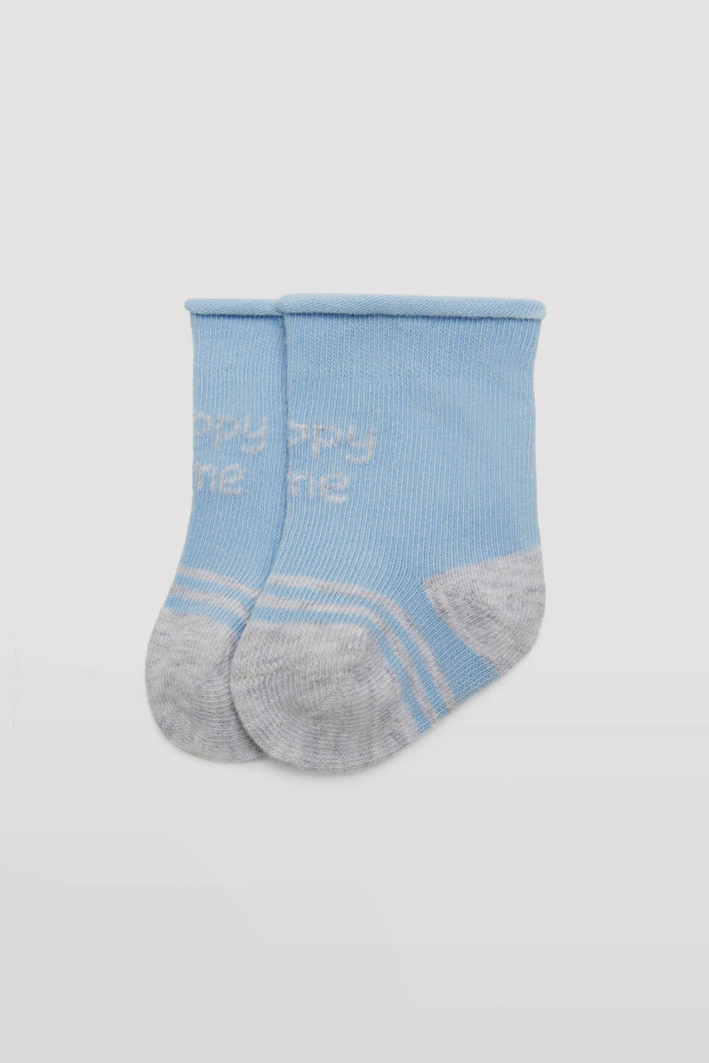 Newborn baby socks pack of 4 prints