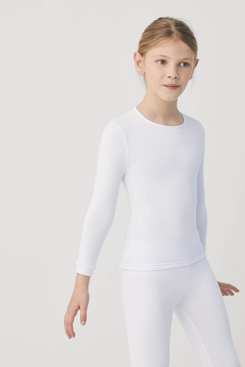 70300 1 camiseta interior termica infantil - Blanco