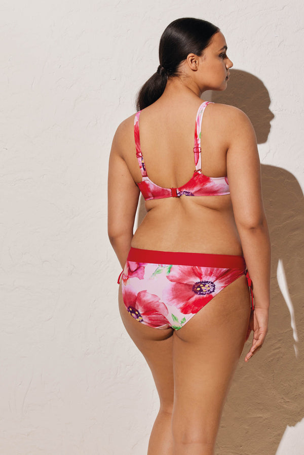 Top Bikini Reductor YSABEL MORA Con Relleno Extraíble - Talla 90D, Tirantes Ajustables, Animal Print