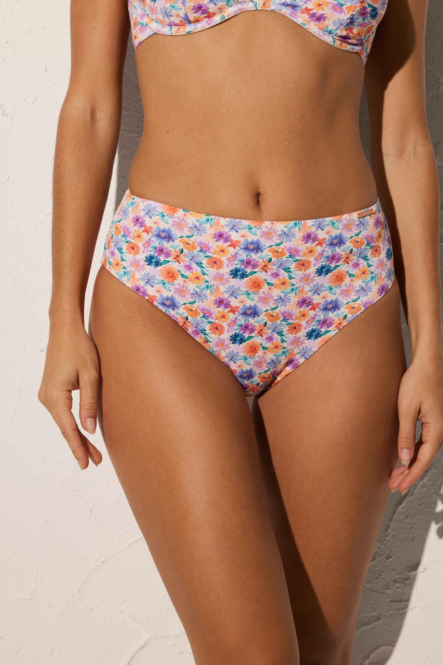 82715-1-braga-bikini-alta-estampado-flores-mujer-ysabel-mora - Multicolor