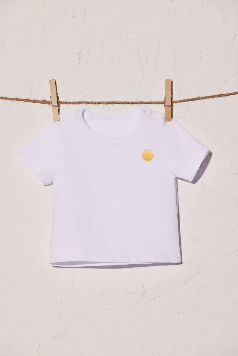 97526-2-camiseta-manga-corta-bebe-ysabel-mora - Blanco