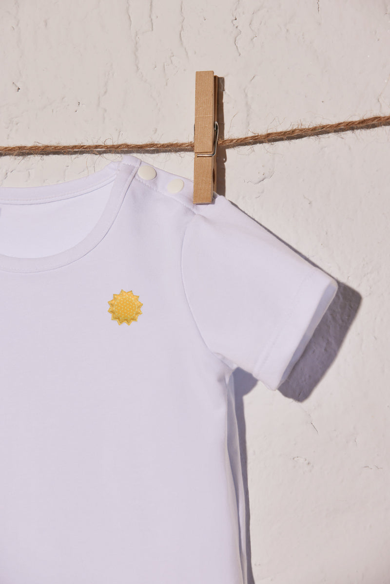 97526-3-camiseta-manga-corta-bebe-ysabel-mora - Blanco